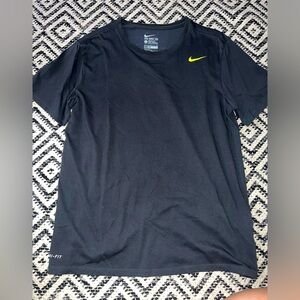 Grey and neon Nike men’s shirt